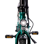 Virum 2025 Folding Bike - Lightweight E-bike | Green