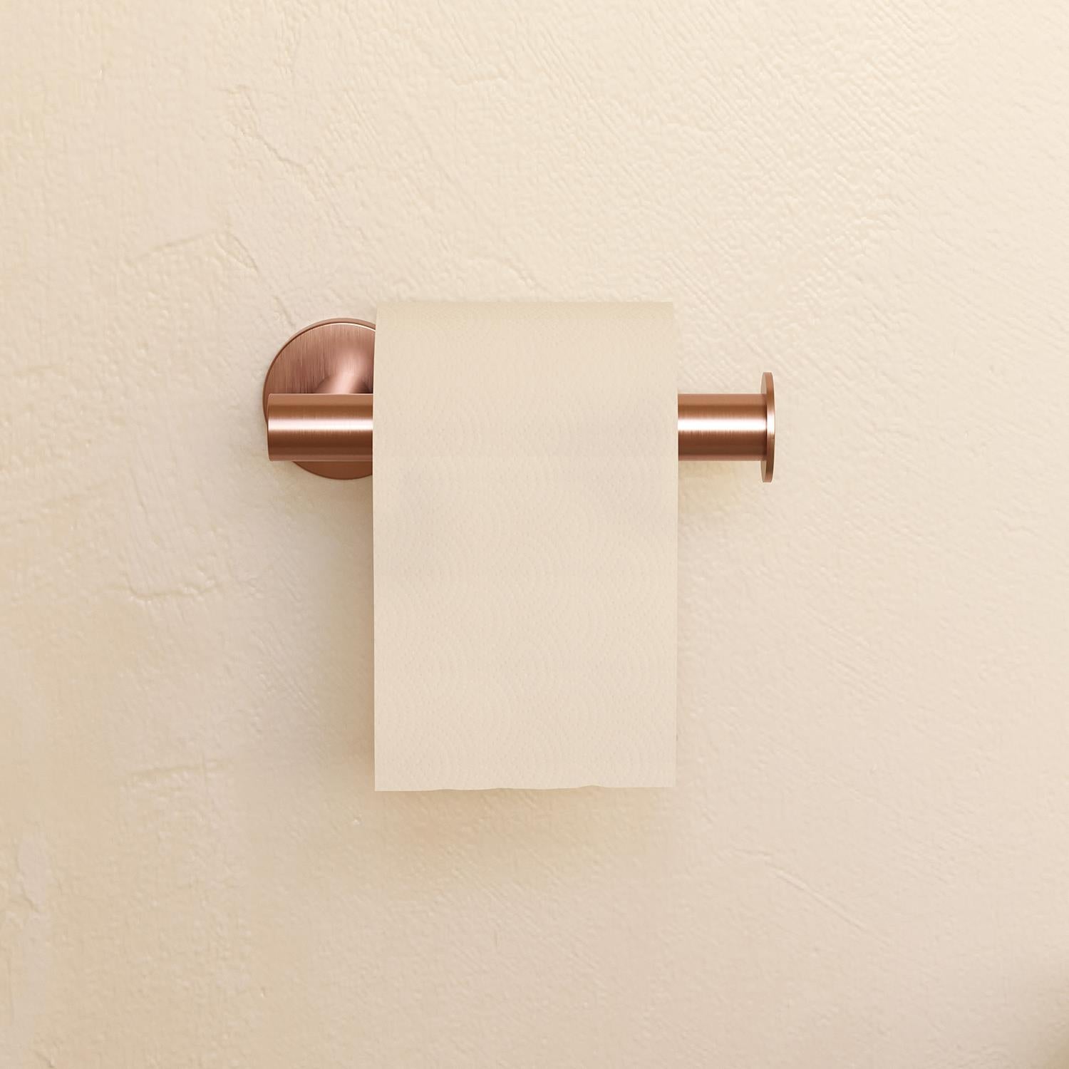 Paper Holder Without Cover Brushed Copper Pvd Architect Sp