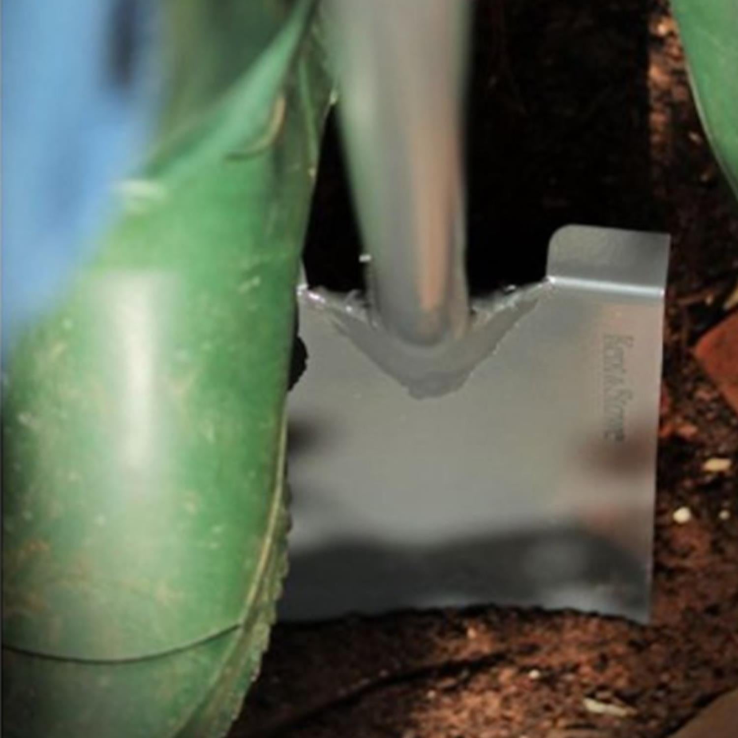 Stainless Steel Border Spade Rust Resistant Fsc For Gardening | Silver