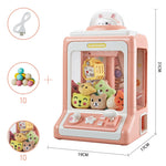 Household Mini Clip Doll Claw Machine-pink