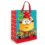 Despicable Me Minions Christmas Medium Gift Bag Official Product