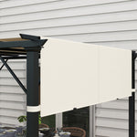 2 Pcs Pergola Replacement Canopy Cover, Uv Protection | Cream