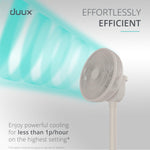 Whisper Flex 2 Smart Standing Fan With 30 Fan Speeds | Stone