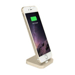 Aluminium Phone Dock Compatible With Eight-pin Devices | Gold