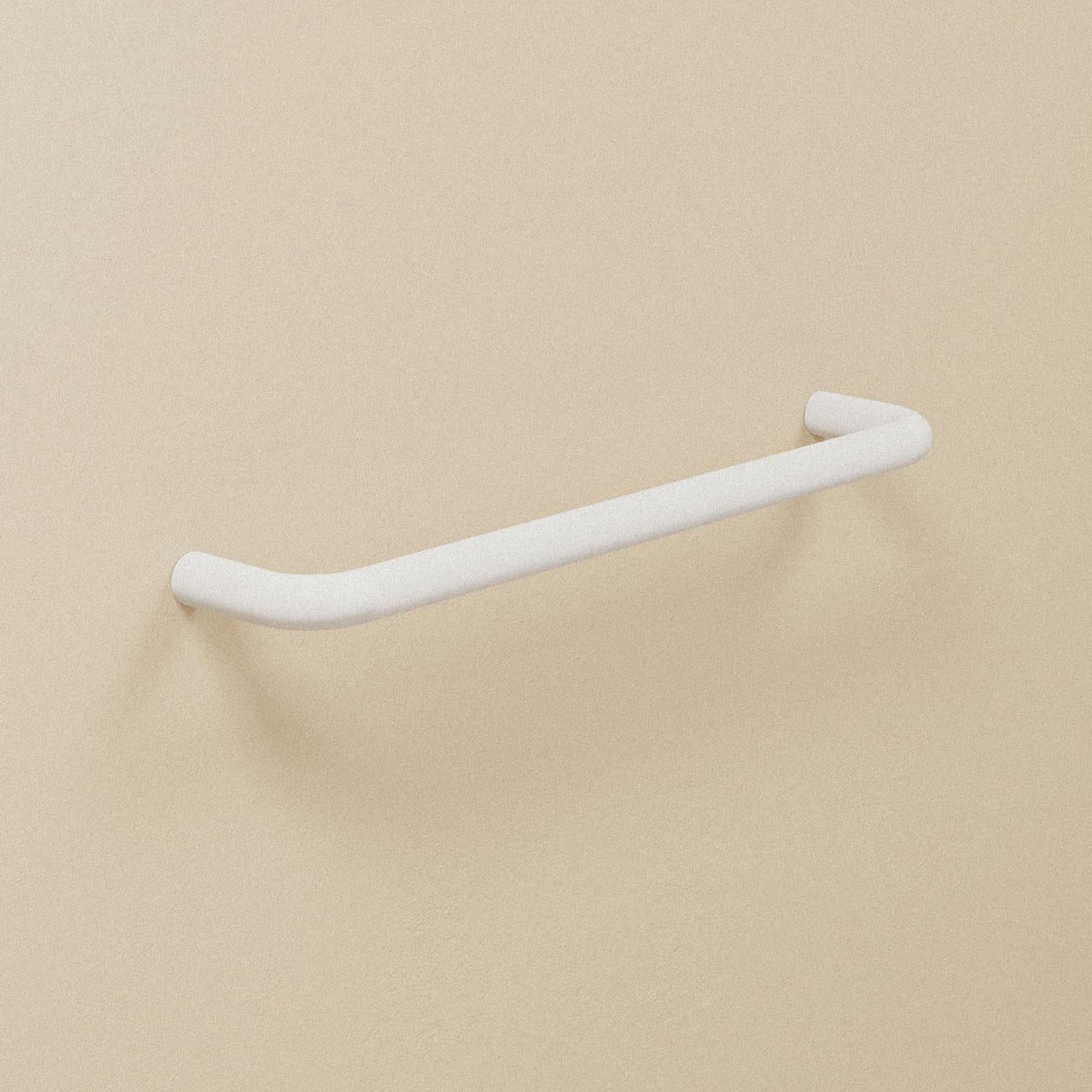 Towel Rail, White Matt, Wall-mounted, 40 Cm. Collection Bwc