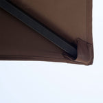 Outdoor 2-tier Bbq Gazebo Shelter Grill Canopy Barbecue Tent | Brown