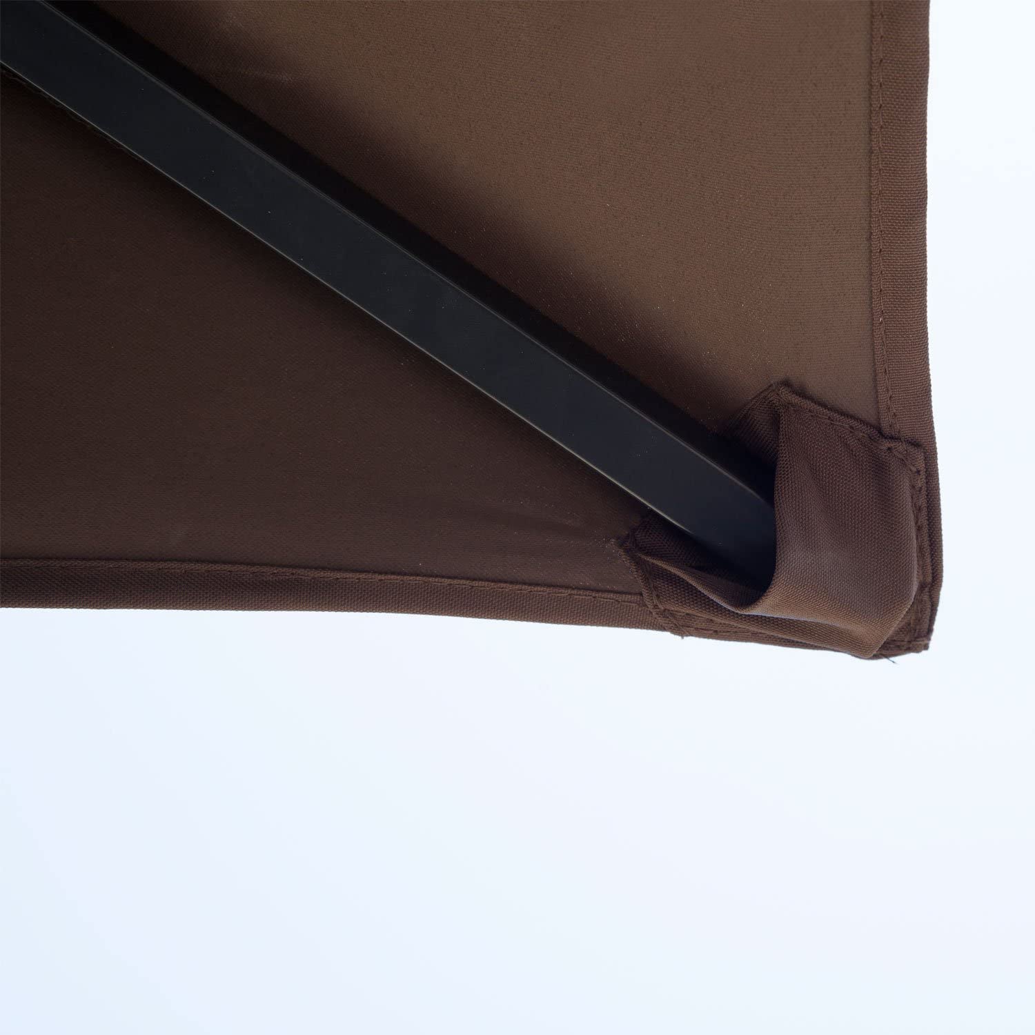 Outdoor 2-tier Bbq Gazebo Shelter Grill Canopy Barbecue Tent | Brown