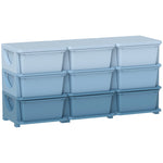 Kids Storage Units With Drawers 3 Tier Chest Dresser Tower | Blue