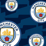 Manchester City FC Gift Wrap, 2 Sheet 2 Tag, Official Product