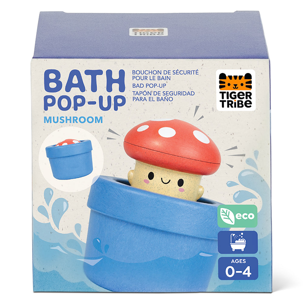 Tiger Tribe Eco Bath Pop-up Mushroom - Peekaboo Water Toy