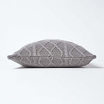 Diamond Cable Knit Cushion Cover | 45cm x 45cm | Grey