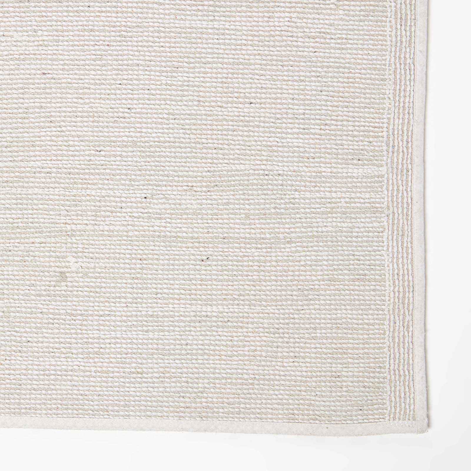 Black And White Bath Mat 100% Cotton Boho Design, 50 X 80 Cm