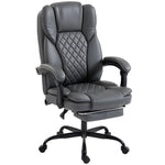 Home Office Chair Reclining Function High Back | Grey