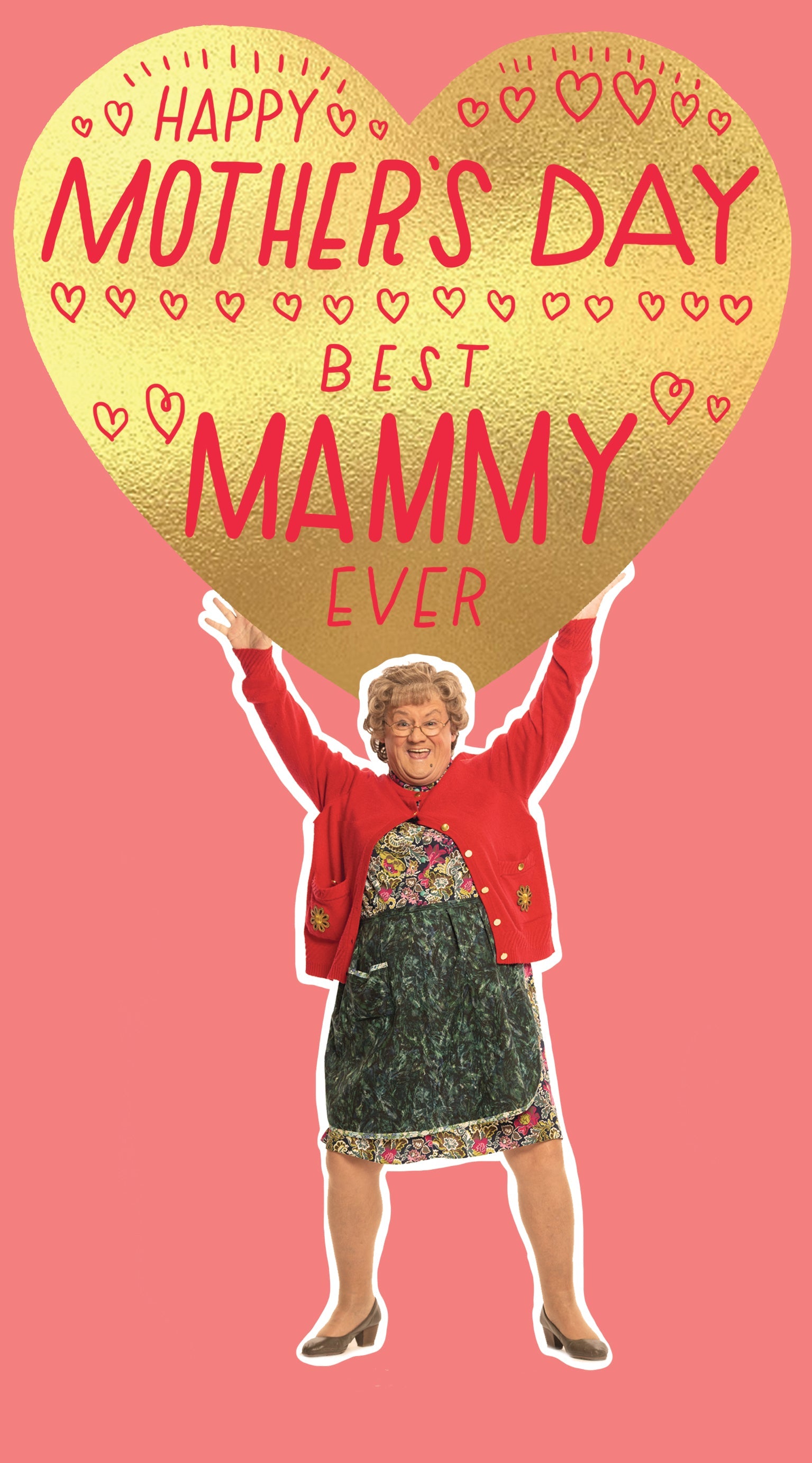 'best Mammy' Mother's Day Card Official Product
