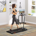 Foldable Walking Treadmill Aerobic Exercise Machine W/ Led