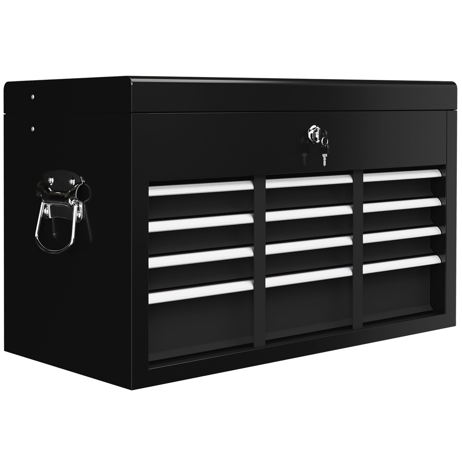 6 Drawer Tool Chest, Lockable, Portable | Black