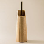 Toilet Brush Beige Recycled Materials Design Avenir Collection