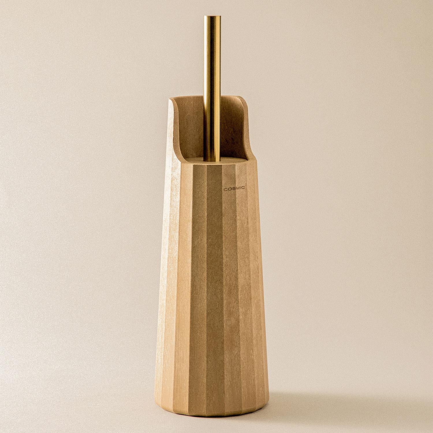 Toilet Brush Beige Recycled Materials Design Avenir Collection