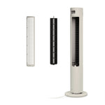 Elevate Smart Tower Fan With 12 Speeds And Remote Control | Stone