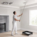 Paint Roller Set 5-wheel Tray Extendable Pole For Walls 13pcs