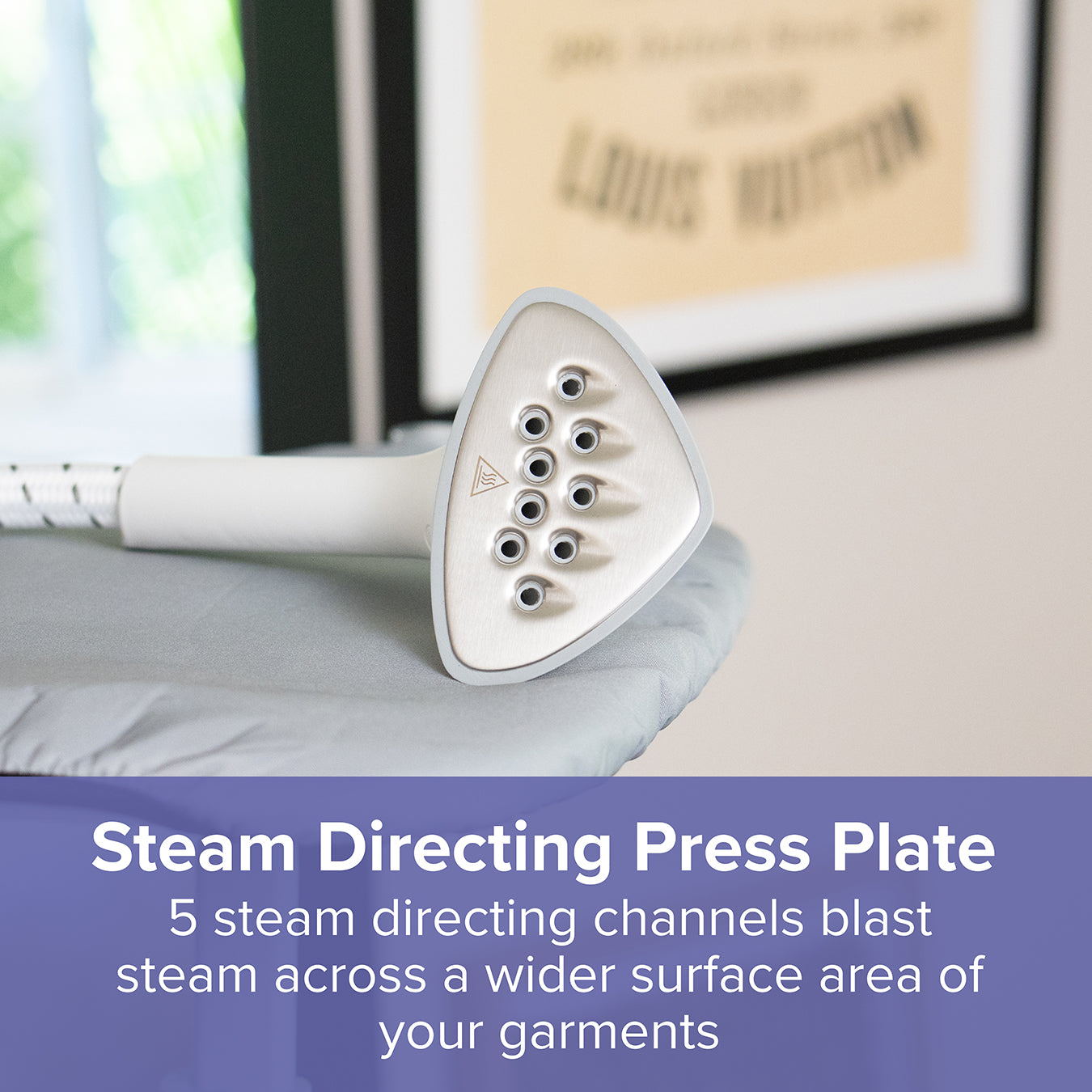Steam Tower Plus - Vertical & Horizontal Clothes Steamer with Adjustable Ironing Board