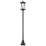 1.3 M Led Outdoor Solar Lamp Post, Ip44, Cool White