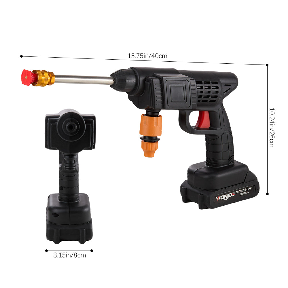Electric Handheld 2 Battery Pressure Washer Cleaner