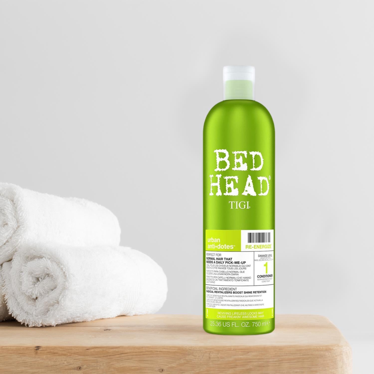 Urban Antidotes Re-energise Conditioner For Normal Hair 750ml, 2pk