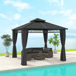 3x3m Outdoor Polycarbonate Gazebo