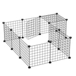 Pet Playpen Diy Small Animal Cage For Rabbit Ferret Chinchilla - Black