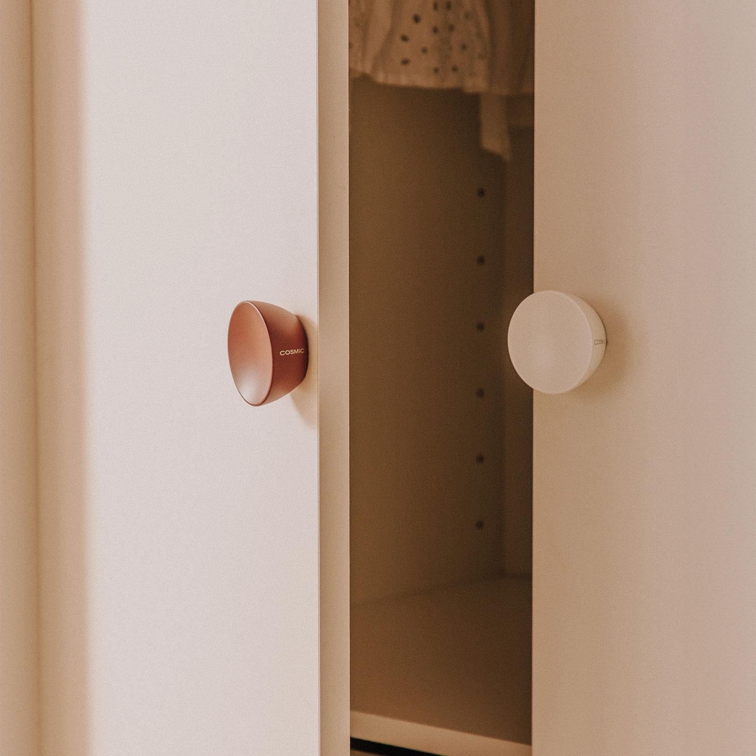 Towel Hook, Coat Hook, Round Handle, Round Knob, Brown, Geyser Collection