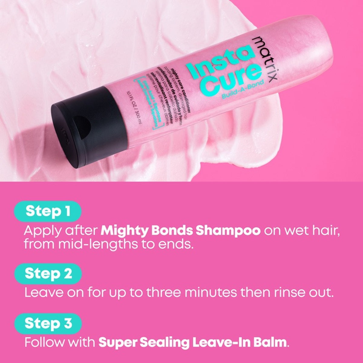 Instacure Bond Shampoo 1000ml & Conditioner 1000ml