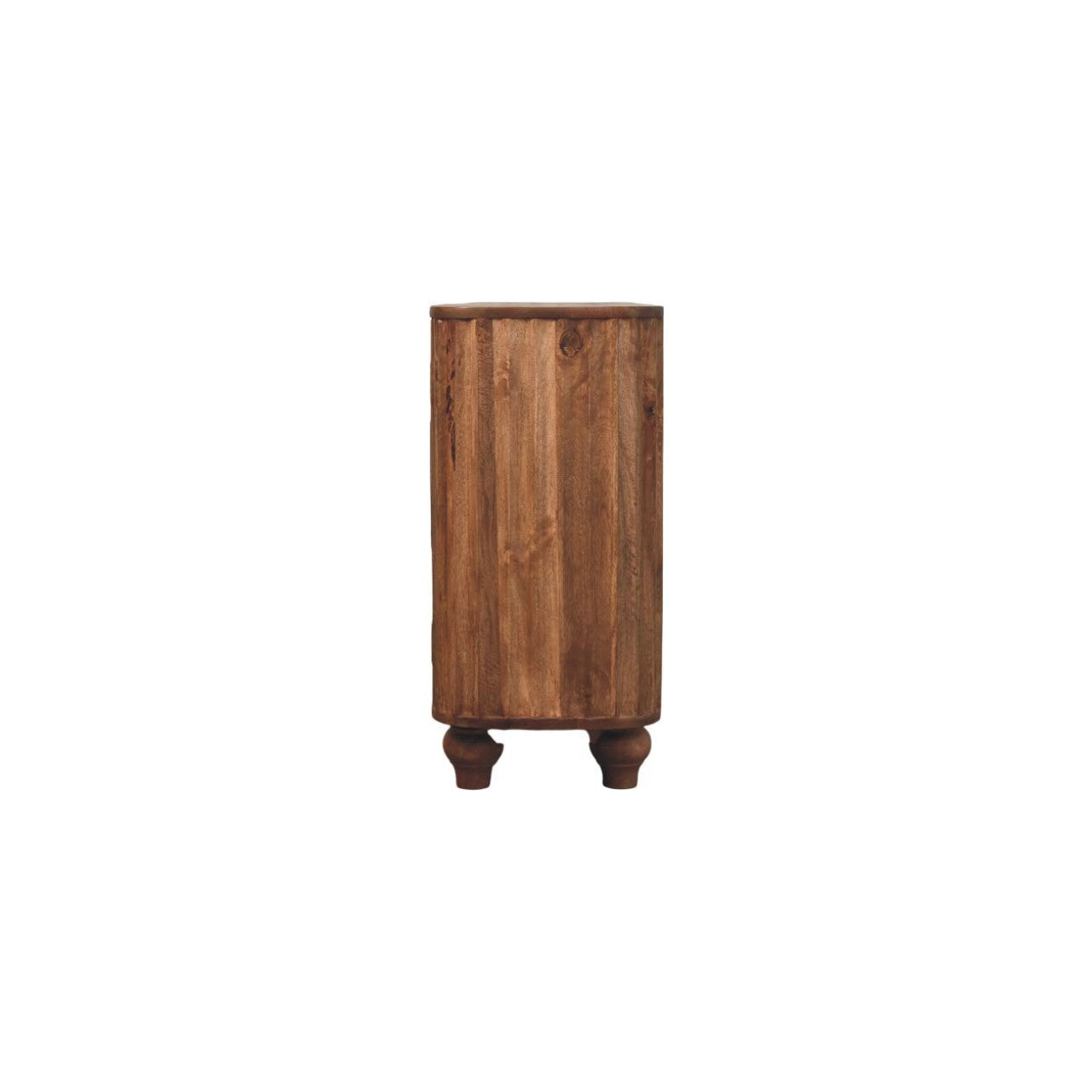 Montara Sideboard – Solid Wood, Golden Teak Finish, 3 Drawers & 2 Cabinets