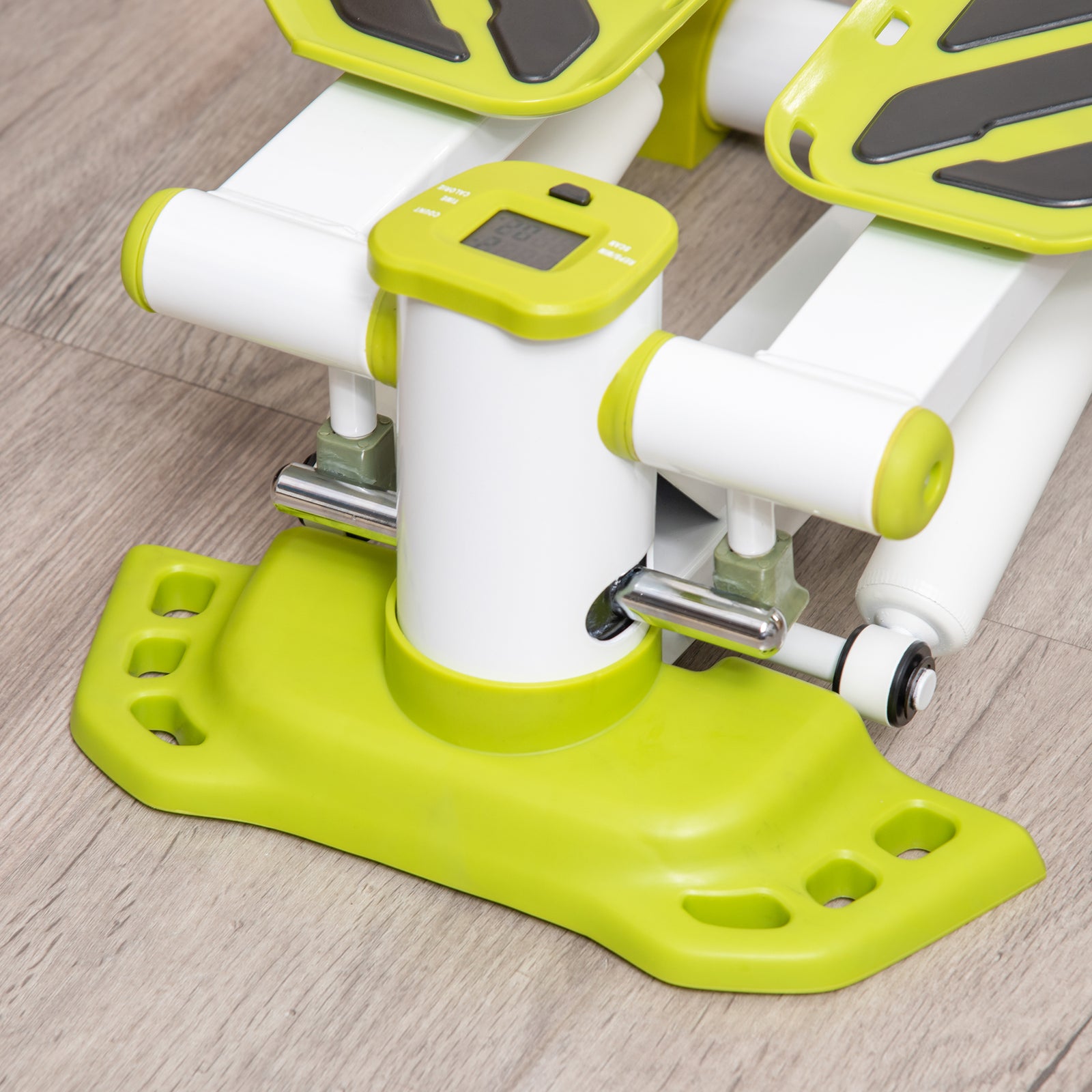 Portable Mini Stepper Steppers For Exercise Workout | White