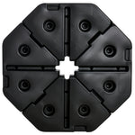 Detachable Patio Umbrella Base, Up To 140kg, Black