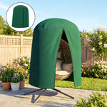 Outsunny Hanging Egg Chair Cover Garden Swing Chair Cover Waterproof, Green