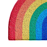 Rainbow Medium Half Moon Doormat | Medium | Rainbow