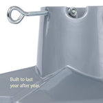 Premium Christmas Tree Stand With 1l Water Reservoir | Silver