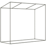 Walk-in Tomato Greenhouse 200x76x168cm | White
