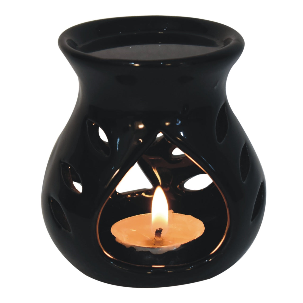 Black Oil Burner Set (lotus)