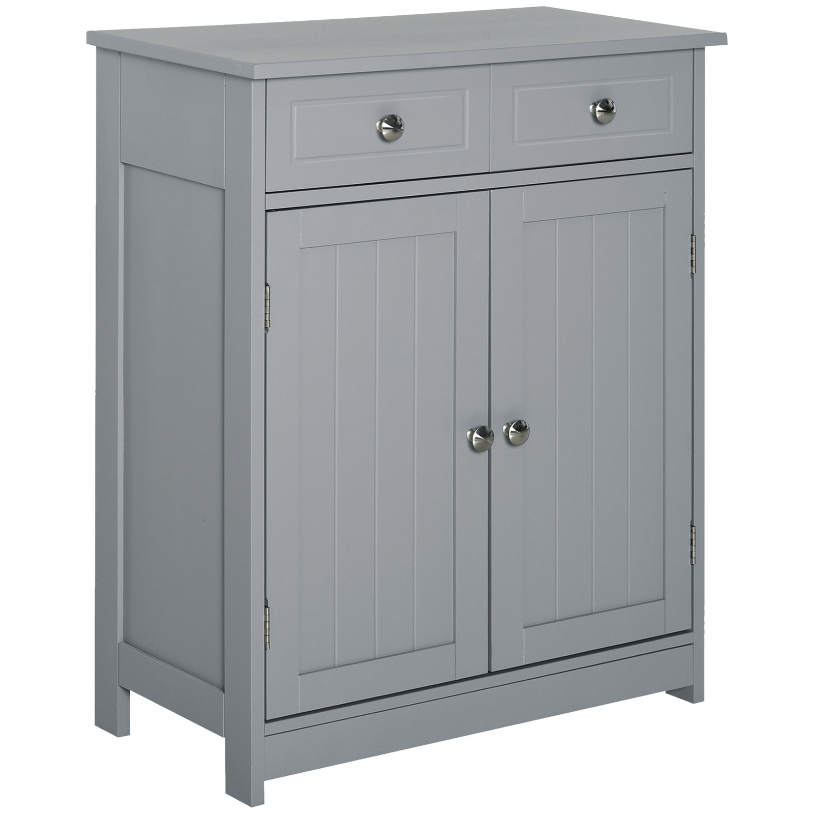 Bathroom Floor Storage Cabinet W/ 2 Drawers Door Cupboard | One Size