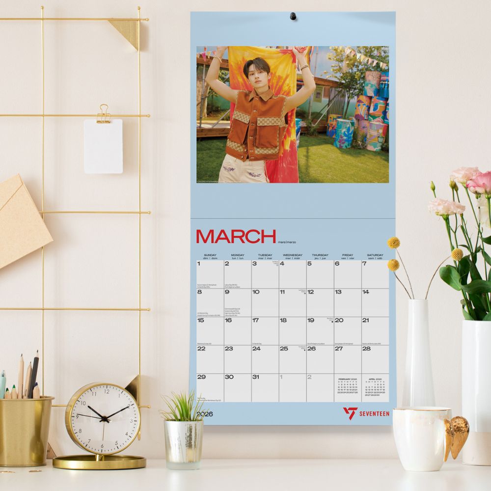 2026 Square Calendar Official Product