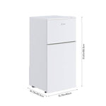 67l Freestanding Top Freezer Fridge | White