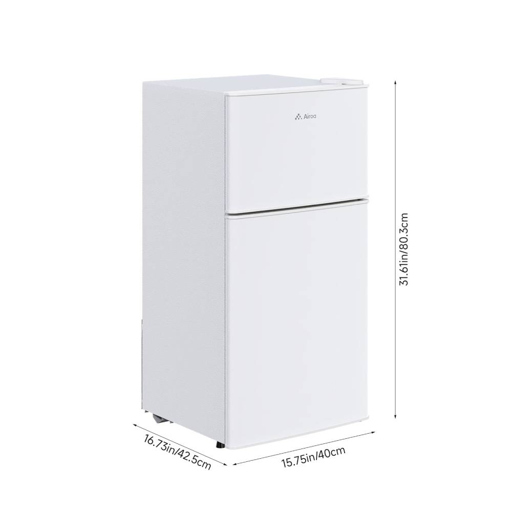 67l Freestanding Top Freezer Fridge | White