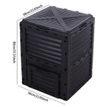 300l Garden Compost Bin Outdoor Composter Bin