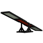 Wooden Pet Seesaw For Big Dogs With Anti-slip Surface, 180 X 30 X 30cm | Black