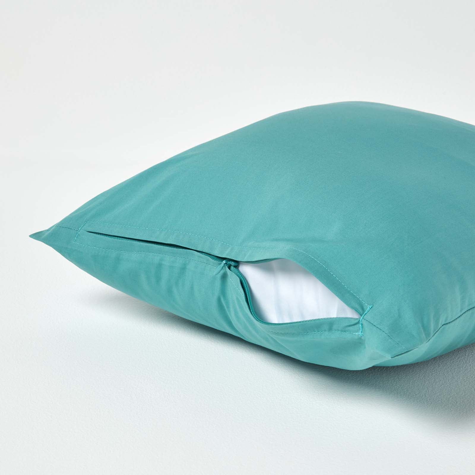 Continental Egyptian Cotton Pillowcase 200 Tc | 40cm x 40cm | Teal