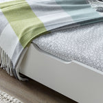 Copella Guest Bed With Trundle With Spring Mattress | Single | White