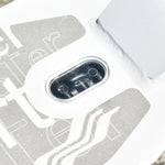 Folding Kick Scooter 2 Big Wheels Adjustable  Adult Teens | White