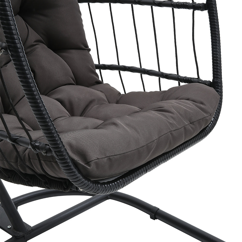 Garden Sanctuary Outdoor Hanging Egg-shaped Chair